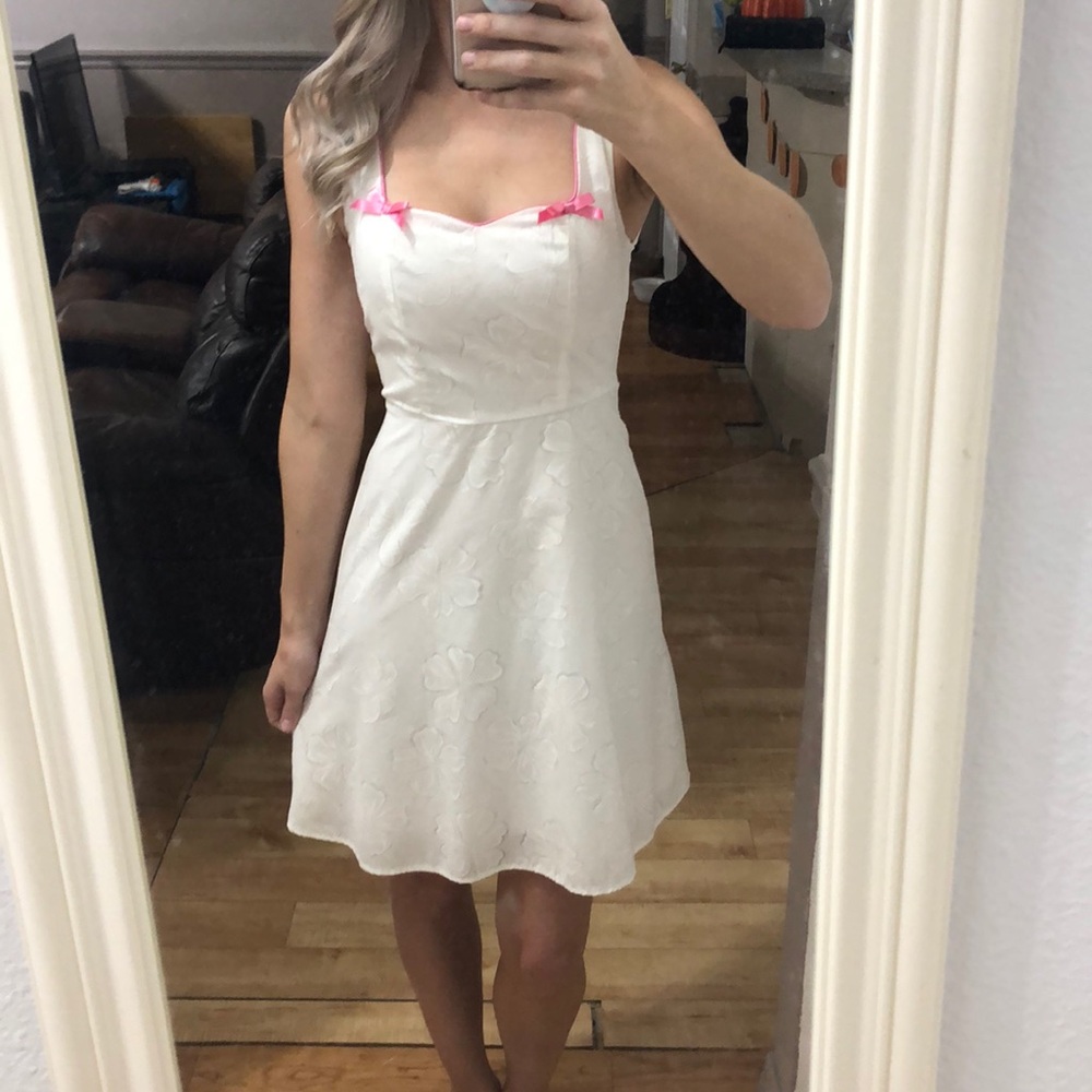 White dress